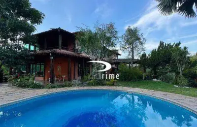 Rancho com 3 dormitórios à venda por r$ 7.500.000,00 - itaocaia valley (itaipuaçu) - maricá/rj