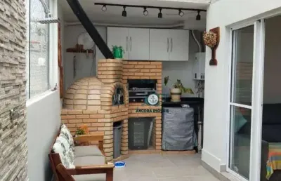 Cobertura com 3 dormitórios à venda, 82 m² por r$ 950.000 - vila osasco - osasco/sp