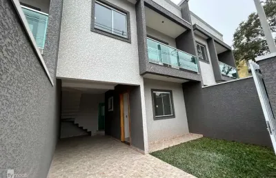 Casa com 3 quartos à venda na rua nova esperança, 1080, sítio cercado, curitiba por r$ 449.900