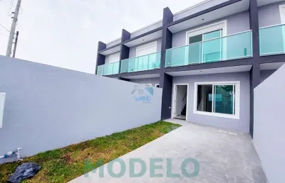 Casa com 2 quartos à venda na rua lúcio de oliveira lara, 480, sítio cercado, curitiba por r$ 420.000
