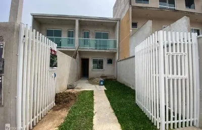 Casa com 3 quartos à venda na almezina eugênia ferreira, 138, cidade industrial, curitiba por r$ 450.000
