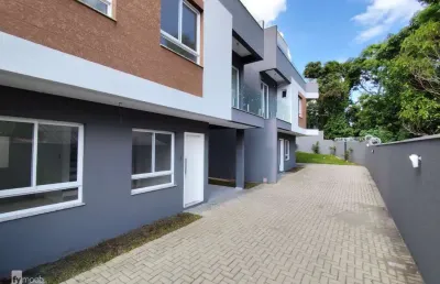 Casa em condomínio fechado com 3 quartos à venda na rua josé rossetim, 450, são braz, curitiba por r$ 810.000