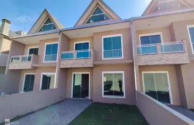 Casa em condomínio fechado com 3 quartos à venda na rua fortaleza, 871, cajuru, curitiba por r$ 699.000