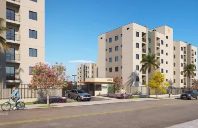 Apartamento com 2 quartos à venda na rua agostinho brusamolin, 141, cidade industrial, curitiba por r$ 358.939
