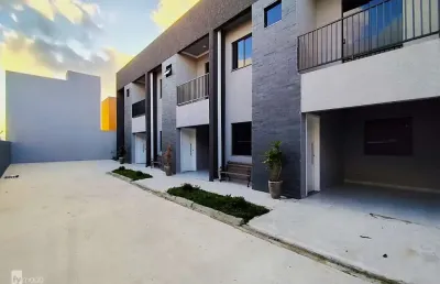 Casa com 3 quartos à venda na rua fernando rodrigues de lima, 356, campo de santana, curitiba por r$ 370.000