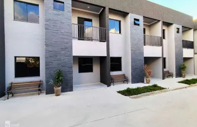 Casa com 3 quartos à venda na rua fernando rodrigues de lima, 356, campo de santana, curitiba por r$ 400.000