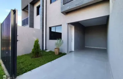 Casa com 3 quartos à venda na rua fernando rodrigues de lima, 356, campo de santana, curitiba por r$ 400.000