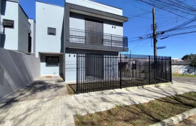 Casa com 2 quartos à venda na rua júlio salsamendi, 151, tatuquara, curitiba por r$ 380.000