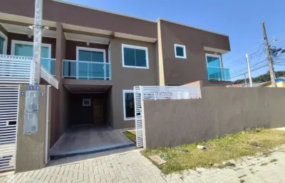 Casa com 3 quartos à venda na delegado ozias algauer, 271, ganchinho, curitiba por r$ 380.000
