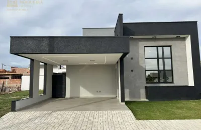 Casa nova térrea à venda – condomínio pérola do vale | taubaté/sp