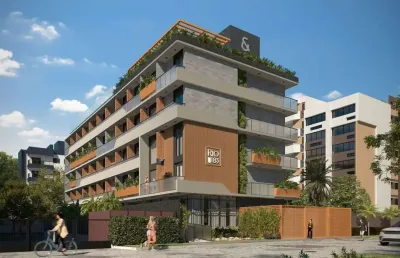 Apartamento com 1 quarto à venda na rua doutor alcebíades silva, 83, cabo branco, joão pessoa, 45 m2 por r$ 616.892