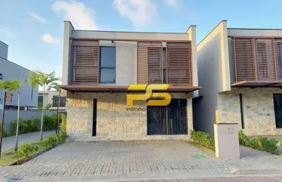 Casa com 4 dormitórios para alugar, 205 m² por r$ 15.000/mês - amazônia park - cabedelo/pb