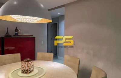Apartamento com 3 dormitórios à venda, 130 m² por r$ 1.190.000 - miramar - joão pessoa/pb