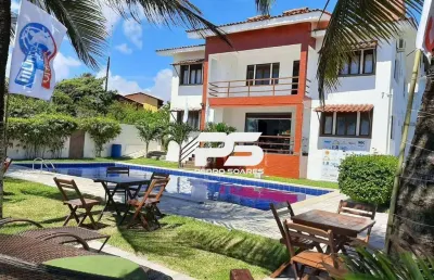 Pousada com 38 dormitórios à venda, 1500 m² por r$ 5.000.000 - jacumã - conde/pb