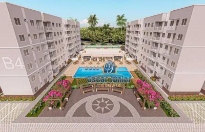 Apartamento com 2 dormitórios à venda, 45 m² por r$ 255.000,00 - messejana - fortaleza/ce