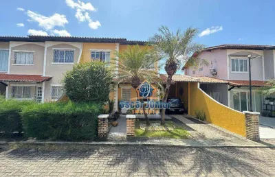 Excelente casa dúplex com 3 quartos (sendo 1 suíte) + wc social à venda, 90 m² por r$ 490.000 - passaré - fortaleza/ce