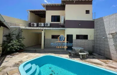 Maravilhosa casa duplex com 4 suítes + dce e móveis projetados, 280 m² por r$ 630.000 - parque dois irmãos - fortaleza/ce