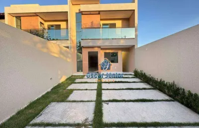 Casa duplex com 4 suítes à venda, 152 m² por r$ 697.000,00 - jardim das oliveiras - fortaleza/ce