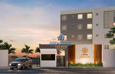 Apartamento com 2 dormitórios à venda, 38 m² por r$ 217.960,00 - parque santa maria - fortaleza/ce