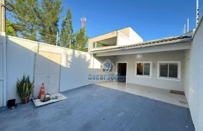 Conrtável casa plana 3 suítes à venda, 111 m² por r$ 480.000 - sapiranga - fortaleza/ce