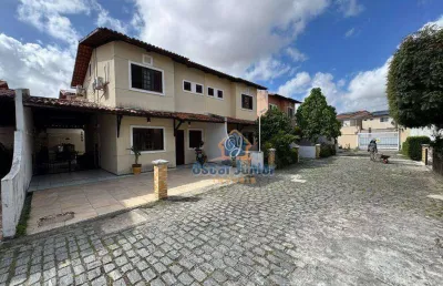 Luxuosa casa dúplex com 3 quartos (1 suíte) + 2 wc social à venda, 116 m² por r$ 540.000 - passaré - fortaleza/ce