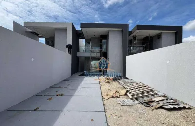 Luxuosa casa dúplex 4 suítes + lavabo à venda, 141 m² por r$ 750.000 - maraponga - fortaleza/ce