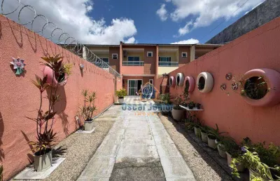Casa dúplex com 3 quartos (2 suítes) + wc social à venda, 98 m² por r$ 330.000 - passaré - fortaleza/ce