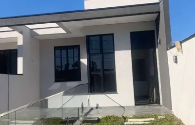 Casa em campina grande do sul  projeto moderno acabamento de primeira