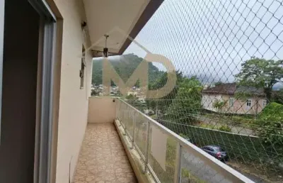 Apartamento para venda em teresópolis, alto, 2 dormitórios, 1 suíte, 3 banheiros, 2 vagas