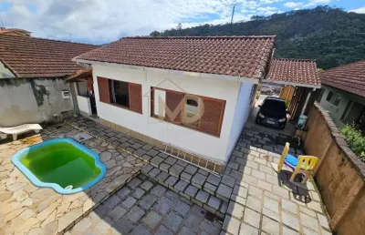 Casa para venda em teresópolis, jardim cascata, 3 dormitórios, 1 suíte, 1 banheiro, 3 vagas