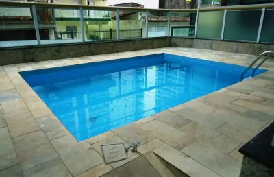 Apartamento padrão para venda em vila caiçara praia grande-sp