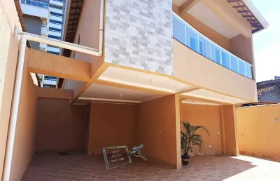 Casa sobreposta 2 dormitórios para venda em vila mirim praia grande-sp