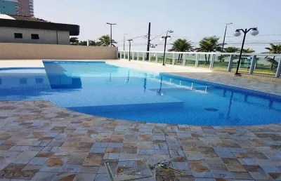 Apartamento frente para mar para venda em vila antartica praia grande-sp