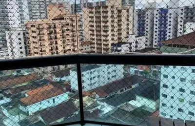 Apartamento cobertura para venda em ocian praia grande-sp