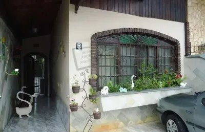 Casa para venda em jardim imperador praia grande-sp 3 dormitórios 1 suite