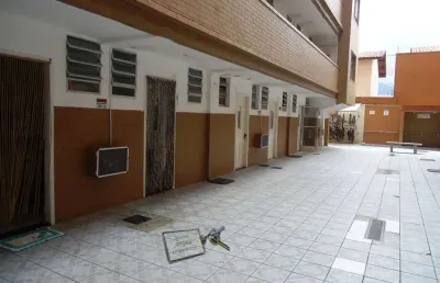 Apartamento quitinete para venda em jardim imperador praia grande-sp