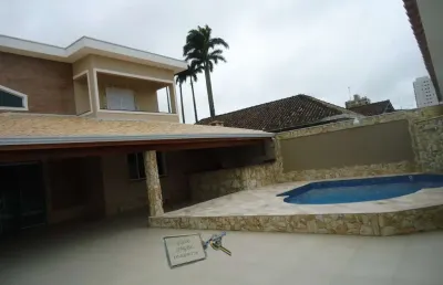 Casa alto padrão 5 suítes para venda em balneário flórida praia grande-sp