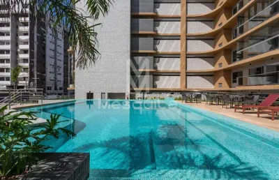 Apartamento novo, nascente/sul com 120m² com 3 suítes + 2 vagas no jardim oceania