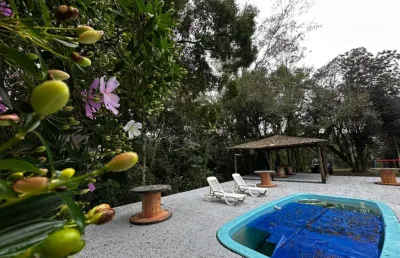 Sítio em taquara condomínio fechado com luz alto padrão