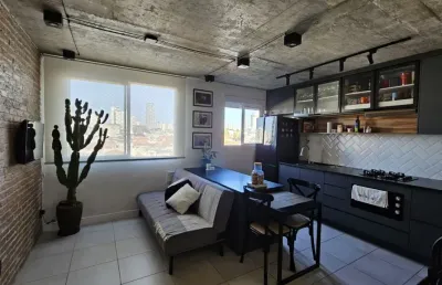 Apartamento mobiliado com estilo industrial – alto da mooca/sp*
