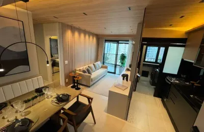 O último decorado à venda no edifício expand são 73m² em pinheiros