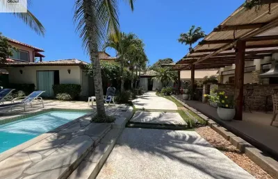 Casa alto padrão com 8 suítes e lazer completo, em geribá/ búzios