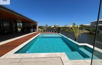 Casa em condomínio frente lago, no condomínio jardim do lago/ búzios