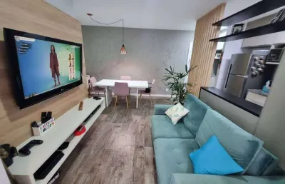 Oportunidade!!! vendo lindo apartamento, 57m², 2 dorms,sendo 1 suíte, varanda, 1 vaga