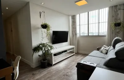Vendo belíssimo apartamento, 69m², lazer completo, mercadinho, espaço pet, 1 vaga. parque novo mundo - sp