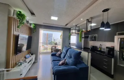 Vendo lindo apartamento 2 dormitórios, suíte, varanda, 1 vaga - belenzinho sp