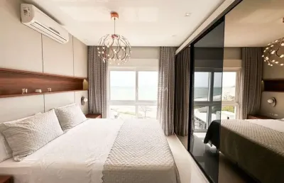 Cobertura com 4 quartos à venda na avenida antônio joaquim tavares, 2185, praia de armação do itapocorói, penha, 310 m2 por r$ 4.000.000