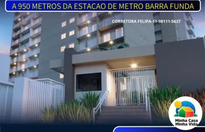 Apartamentos com 2 dorm. ao lado fórum  da barra funda bem pertinho do metrô