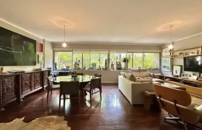 Apartamento mobiliado e decorado vila nova conceição: 3 quartos, 2 vagas, sala de estar, cozinha e lavanderia