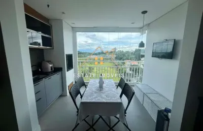 Apartamento para venda em arujá, jordanópolis, 2 dormitórios, 1 suíte, 1 banheiro, 3 vagas